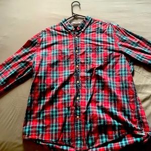 American Eagle Long Sleeve Button Up XXL